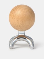 Massajador redondo em madeira/metal