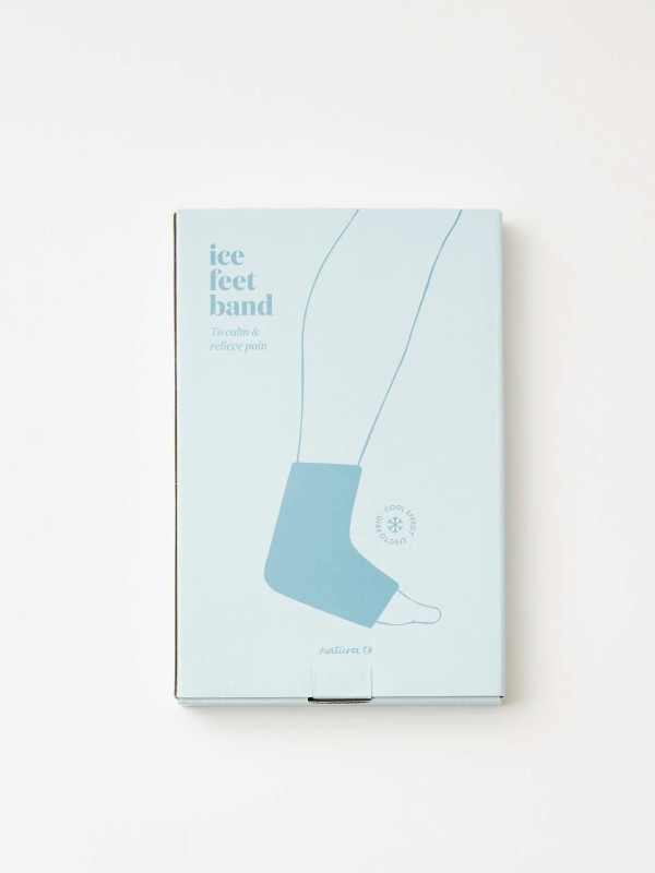 Tornozeleira fria para os pes