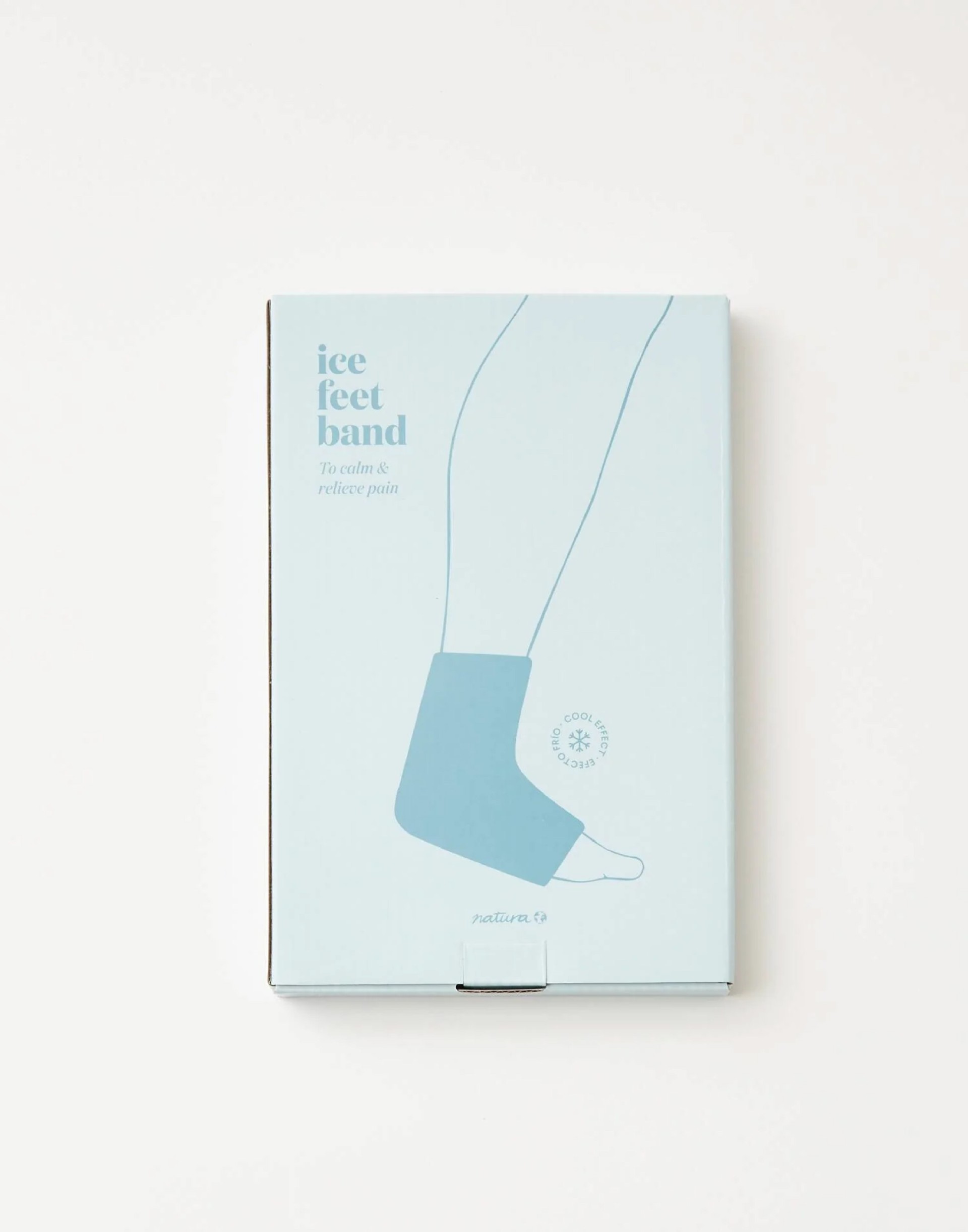 Tornozeleira fria para os pes