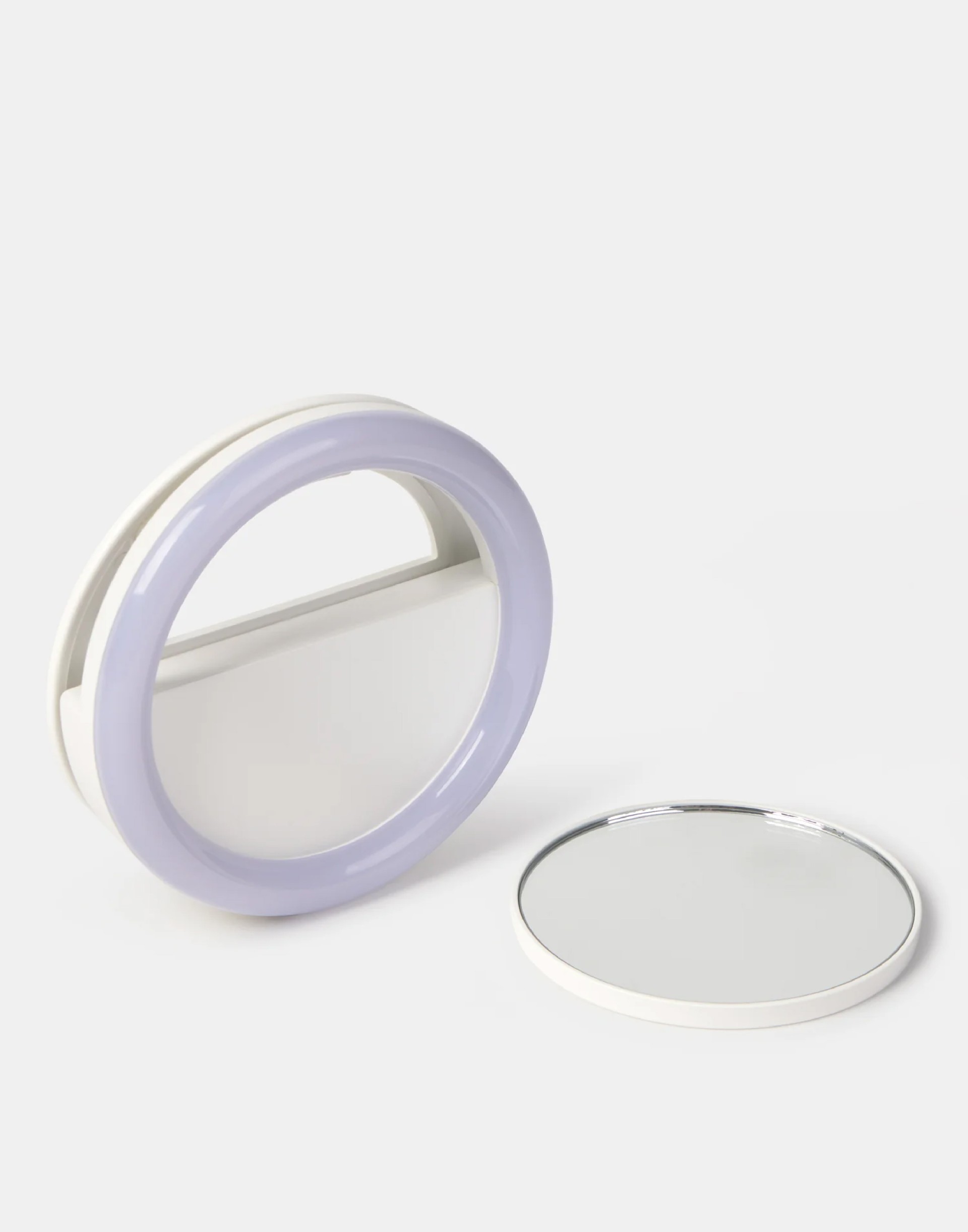 Ring light com espelho