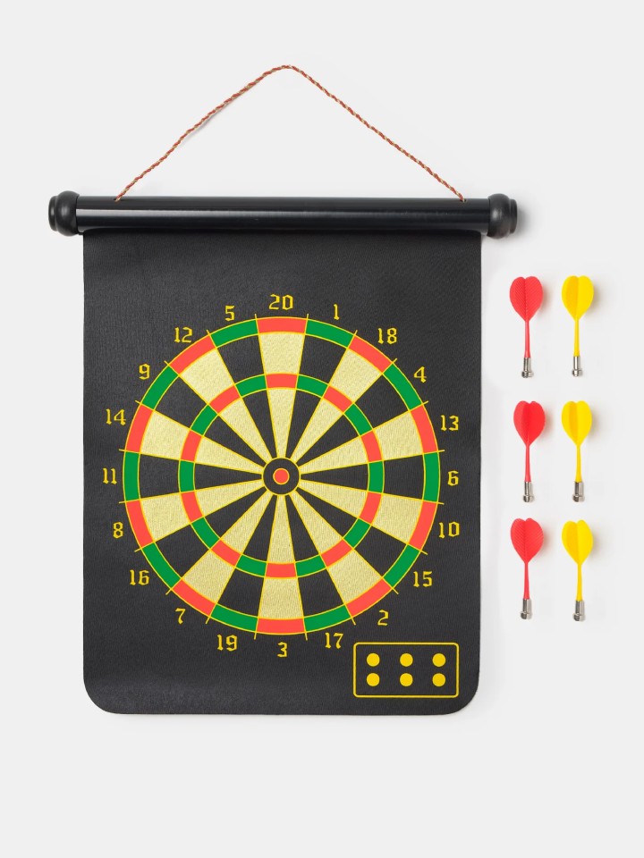 Alvo de dardos magnetico