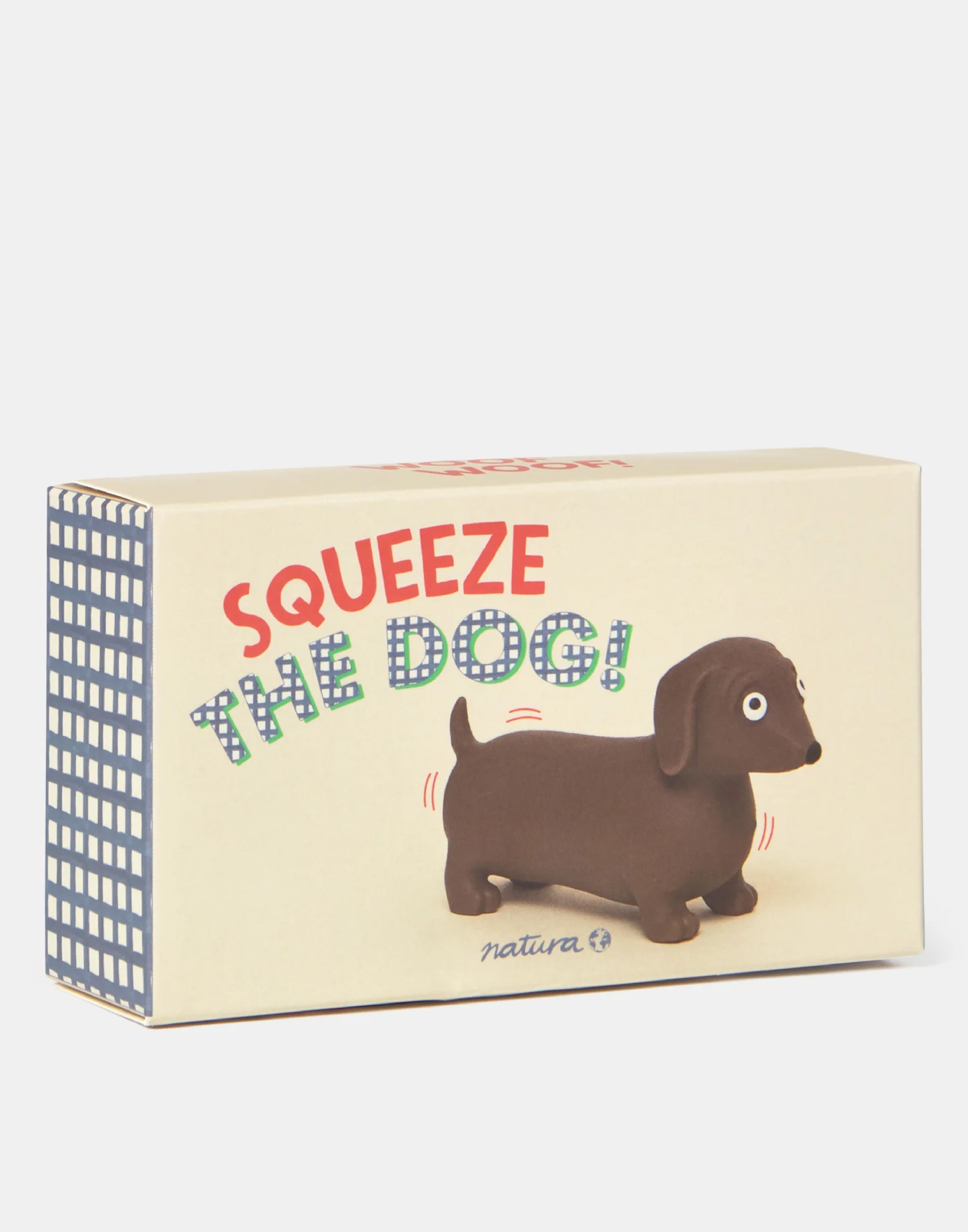 Brinquedo anti-stress em forma de dachshund