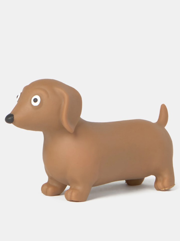 Brinquedo anti-stress em forma de dachshund
