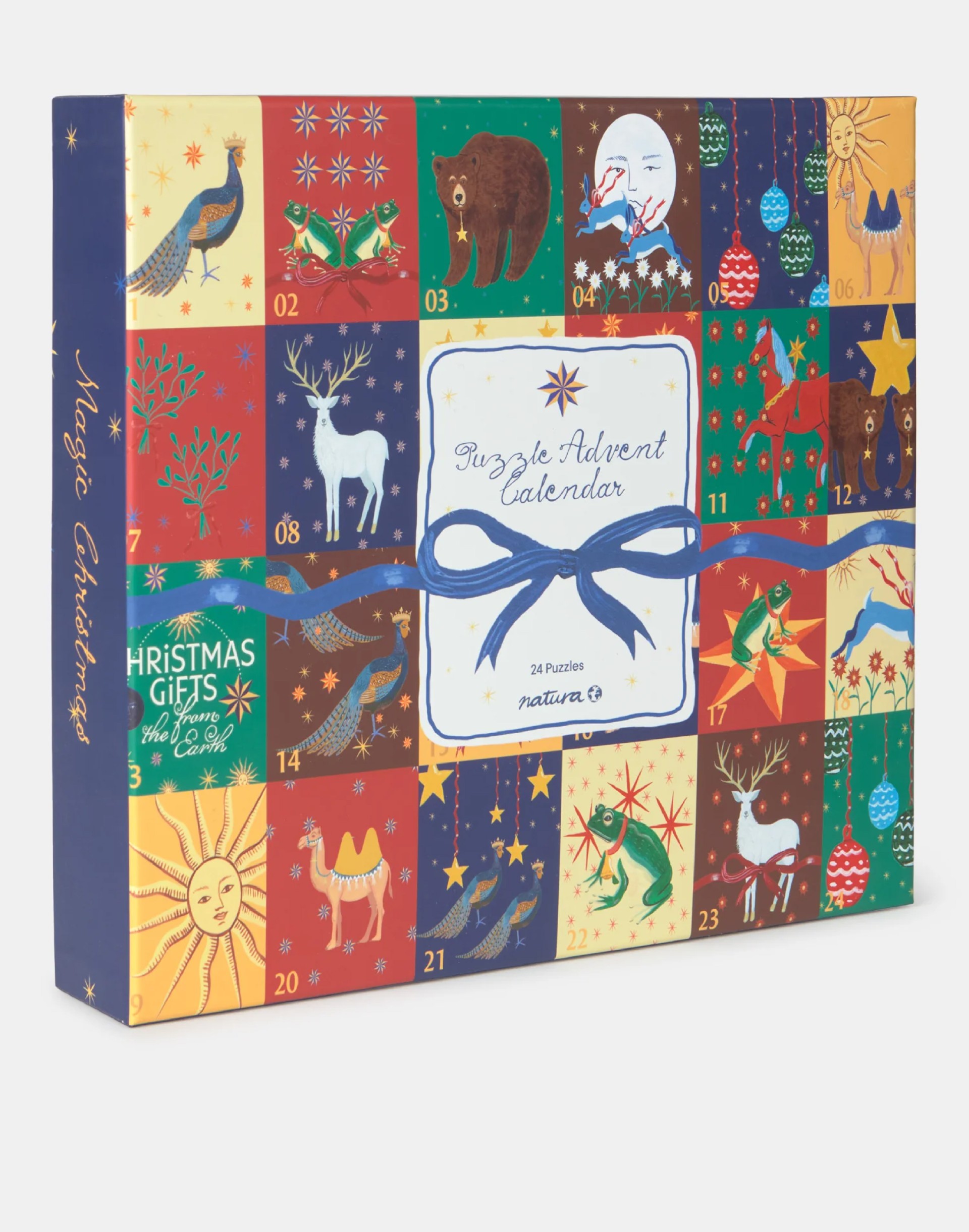 Calendario do Advento com 24 Mini Puzzles