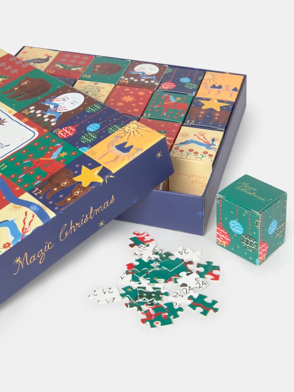 Calendario do Advento com 24 Mini Puzzles Calendario do Advento com 24 Mini Puzzles