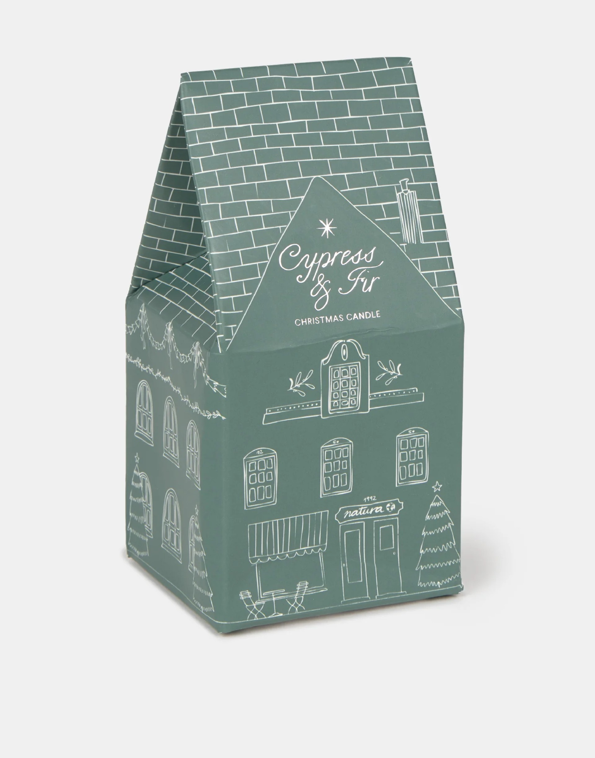 Vela Casinha de Natal