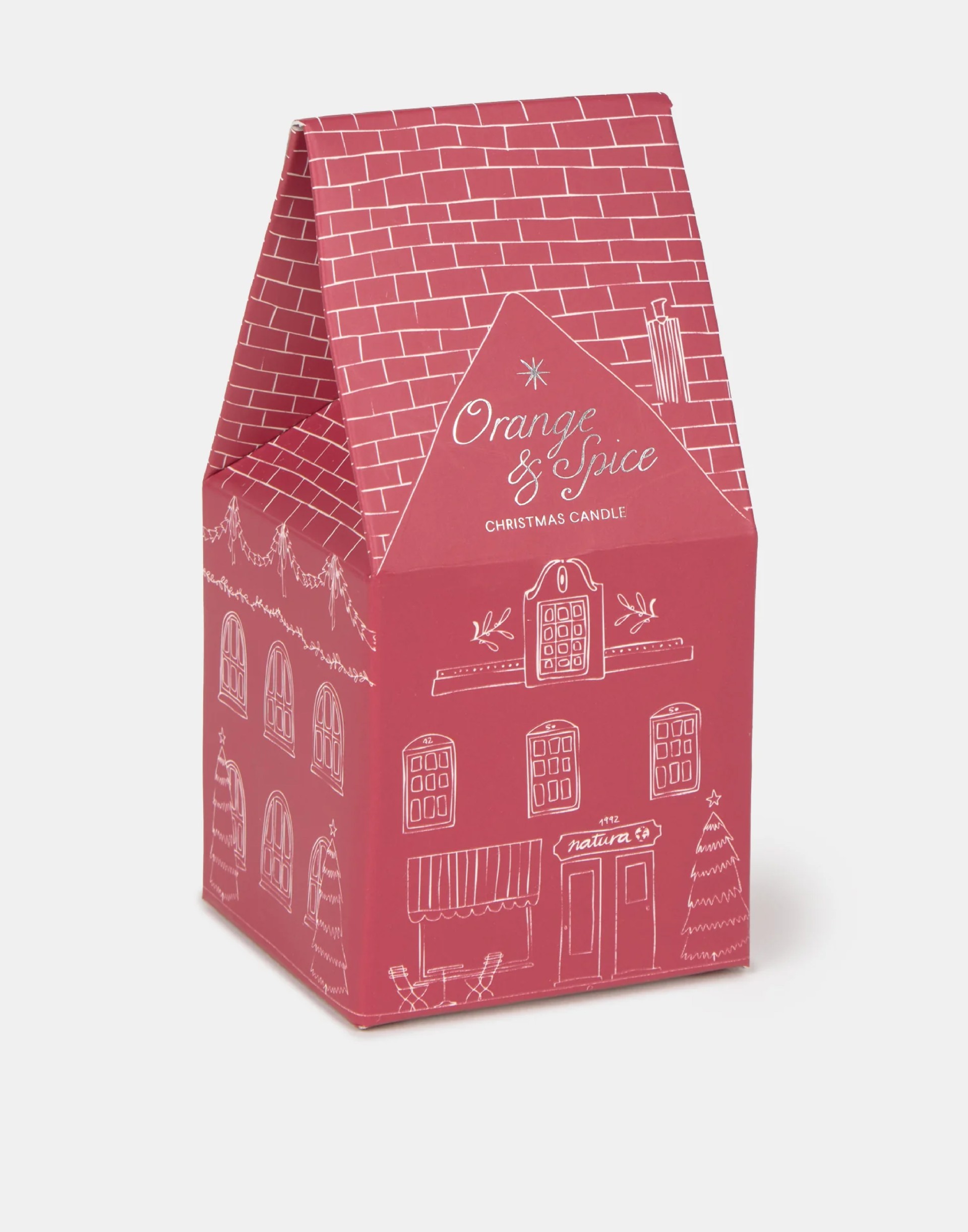 Vela Casinha de Natal