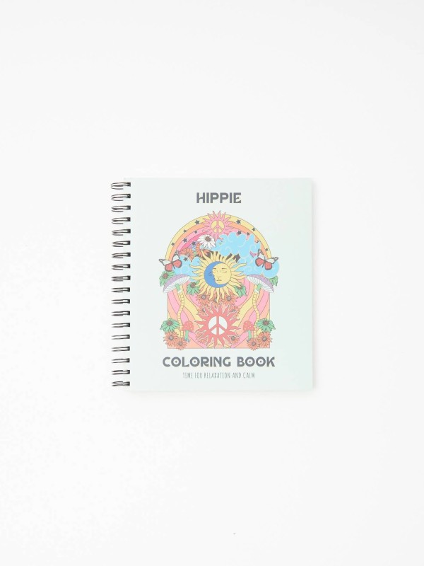 Livro de Pintura Hippie Livro de Pintura Hippie