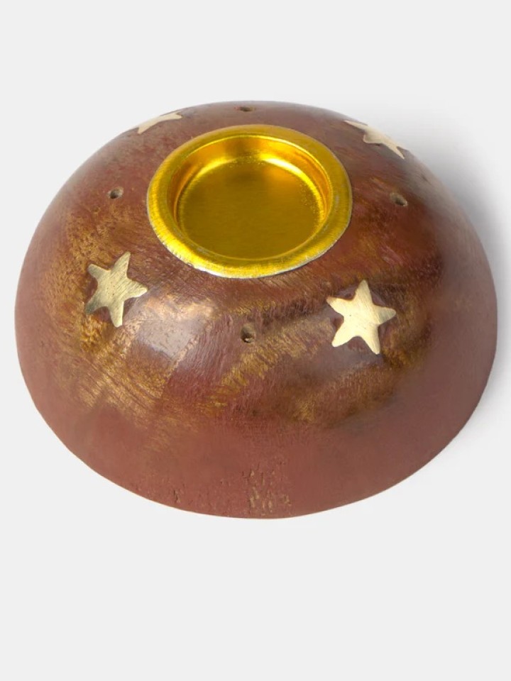 Cones de incenso Samsara com suporte