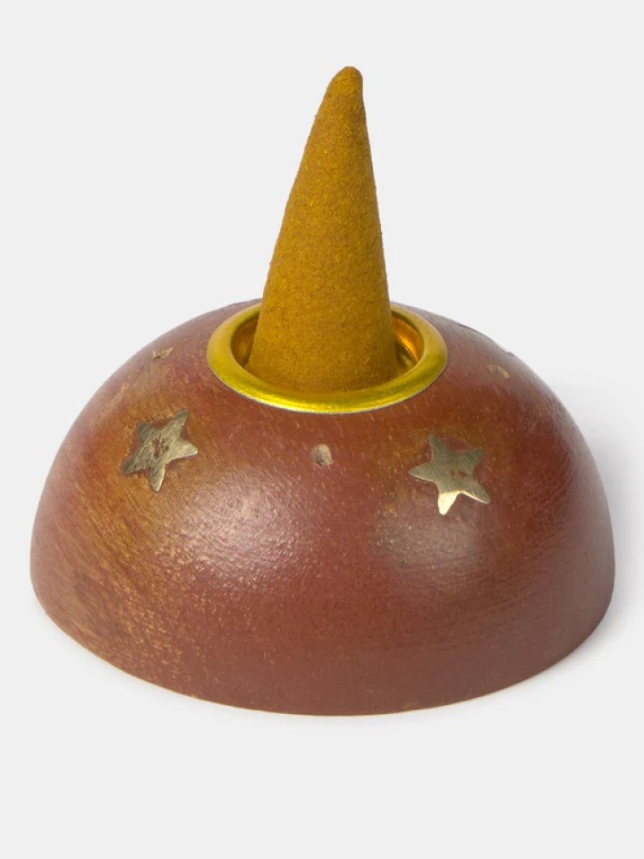 Cones de incenso Samsara com suporte