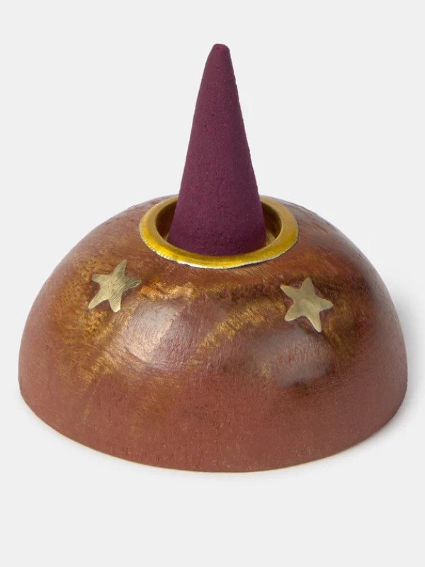 Cones de incenso Samsara com suporte