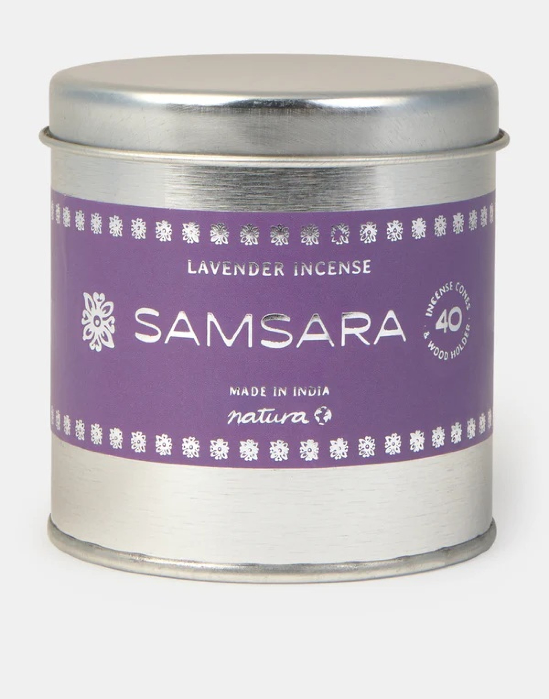 Cones de incenso Samsara com suporte