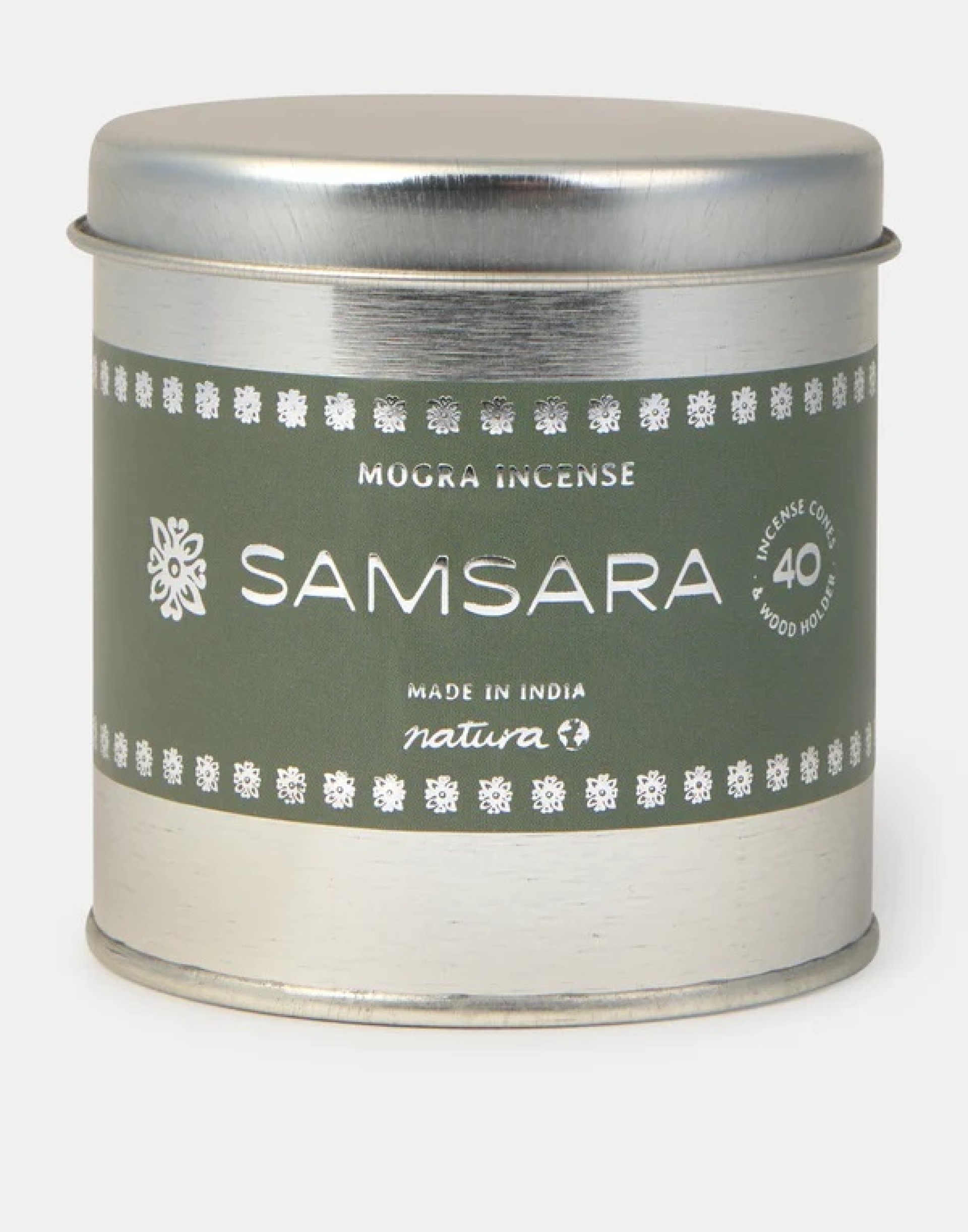 Cones de incenso Samsara com suporte