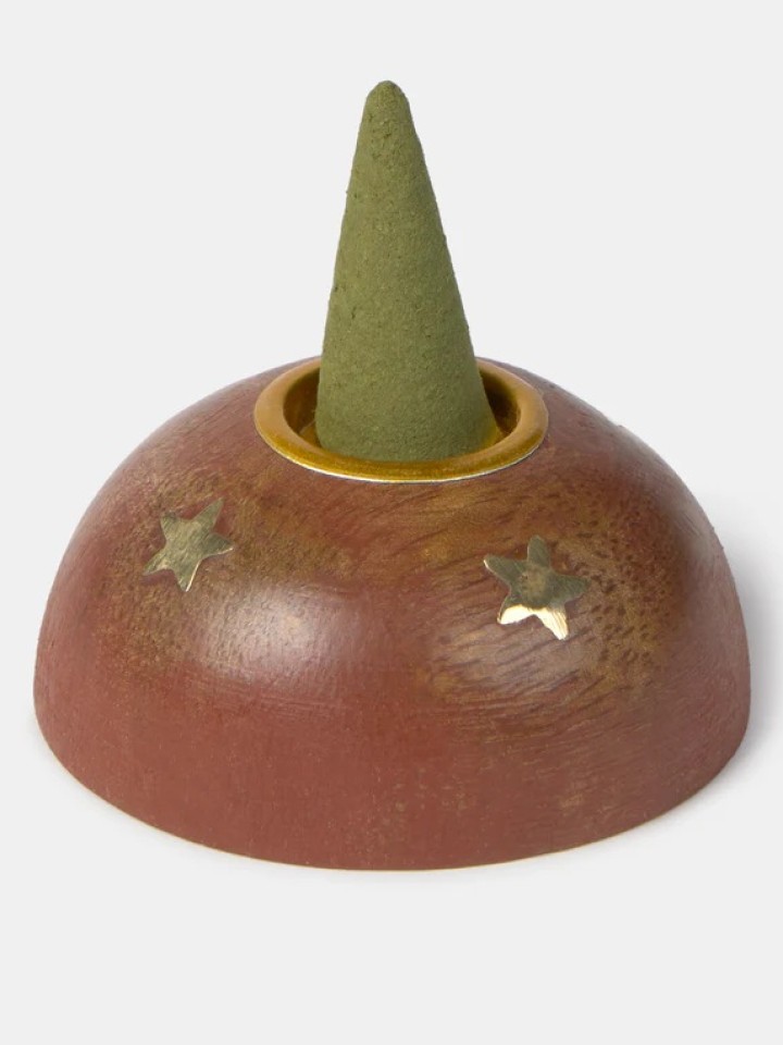 Cones de incenso Samsara com suporte