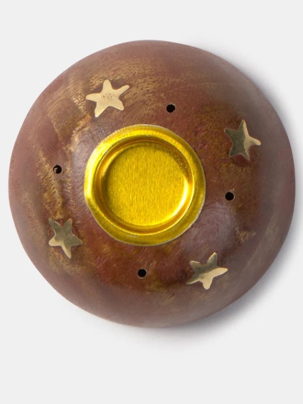 Cones de incenso Samsara com suporte Cones de incenso Samsara com suporte