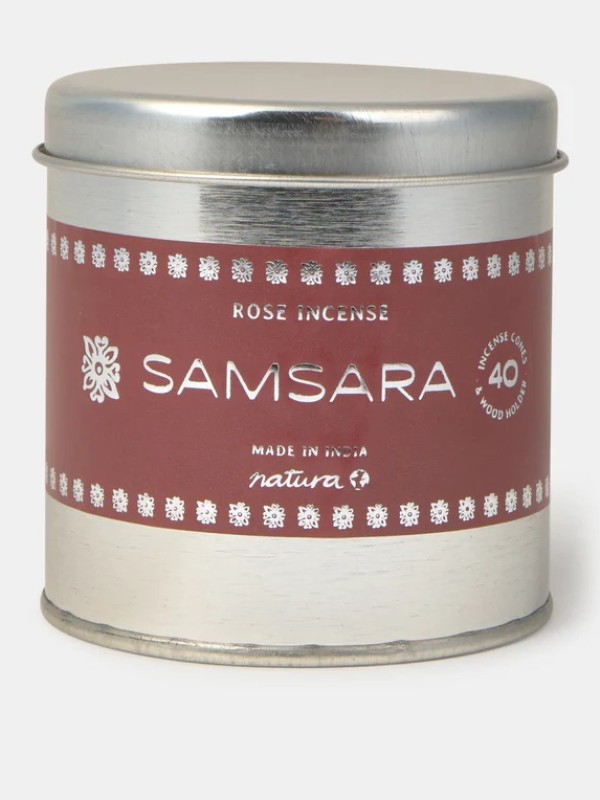 Cones de incenso Samsara com suporte Cones de incenso Samsara com suporte