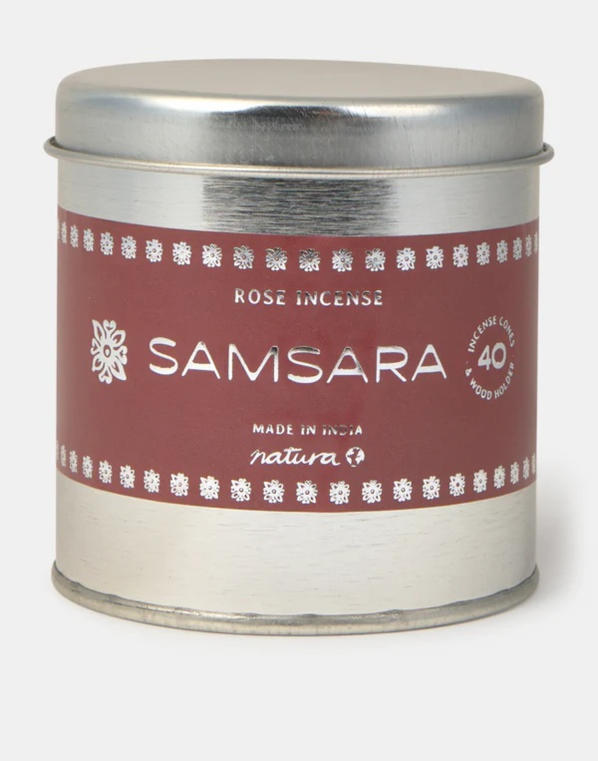 Cones de incenso Samsara com suporte