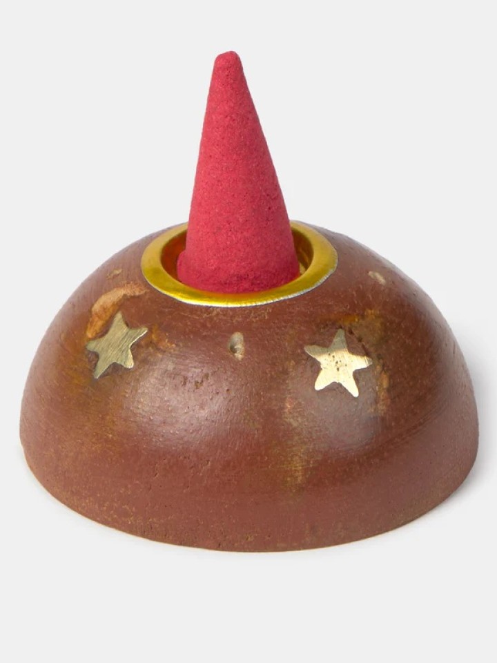 Cones de incenso Samsara com suporte