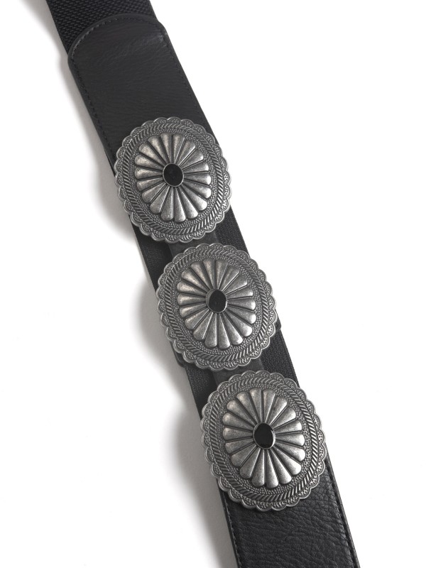 Cinto Elastico com medalhoes metalicos Cinto Elastico com medalhoes metalicos