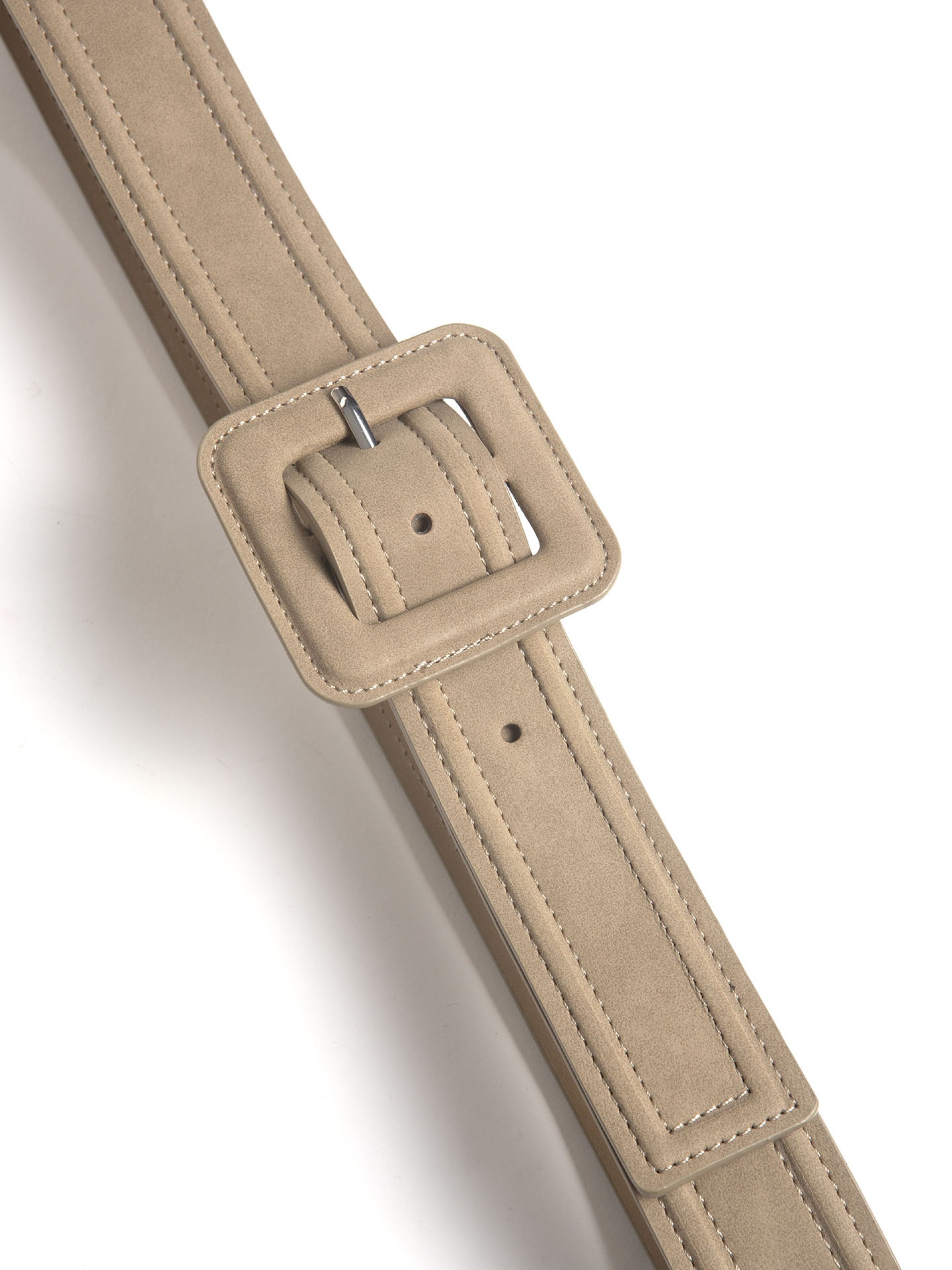 Cinto Largo com Fivela Forrada