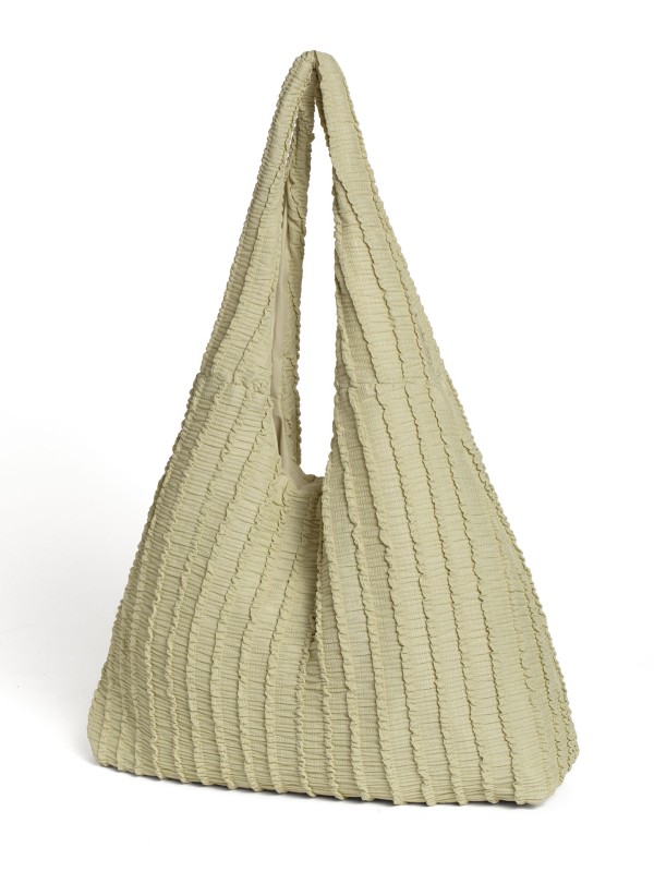 Mala Hobo em Tecido Texturizado Mala Hobo em Tecido Texturizado