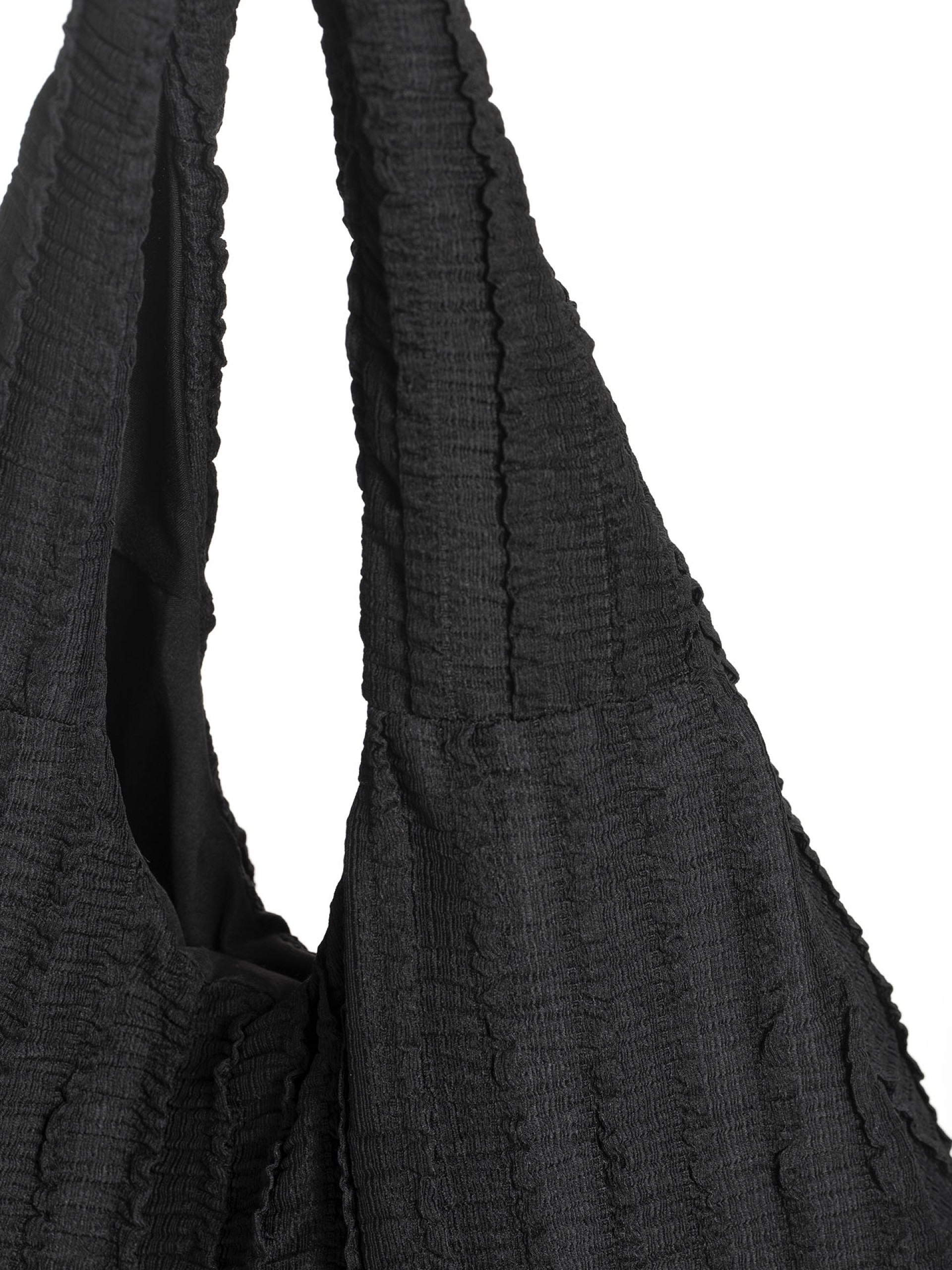 Mala Hobo em Tecido Texturizado