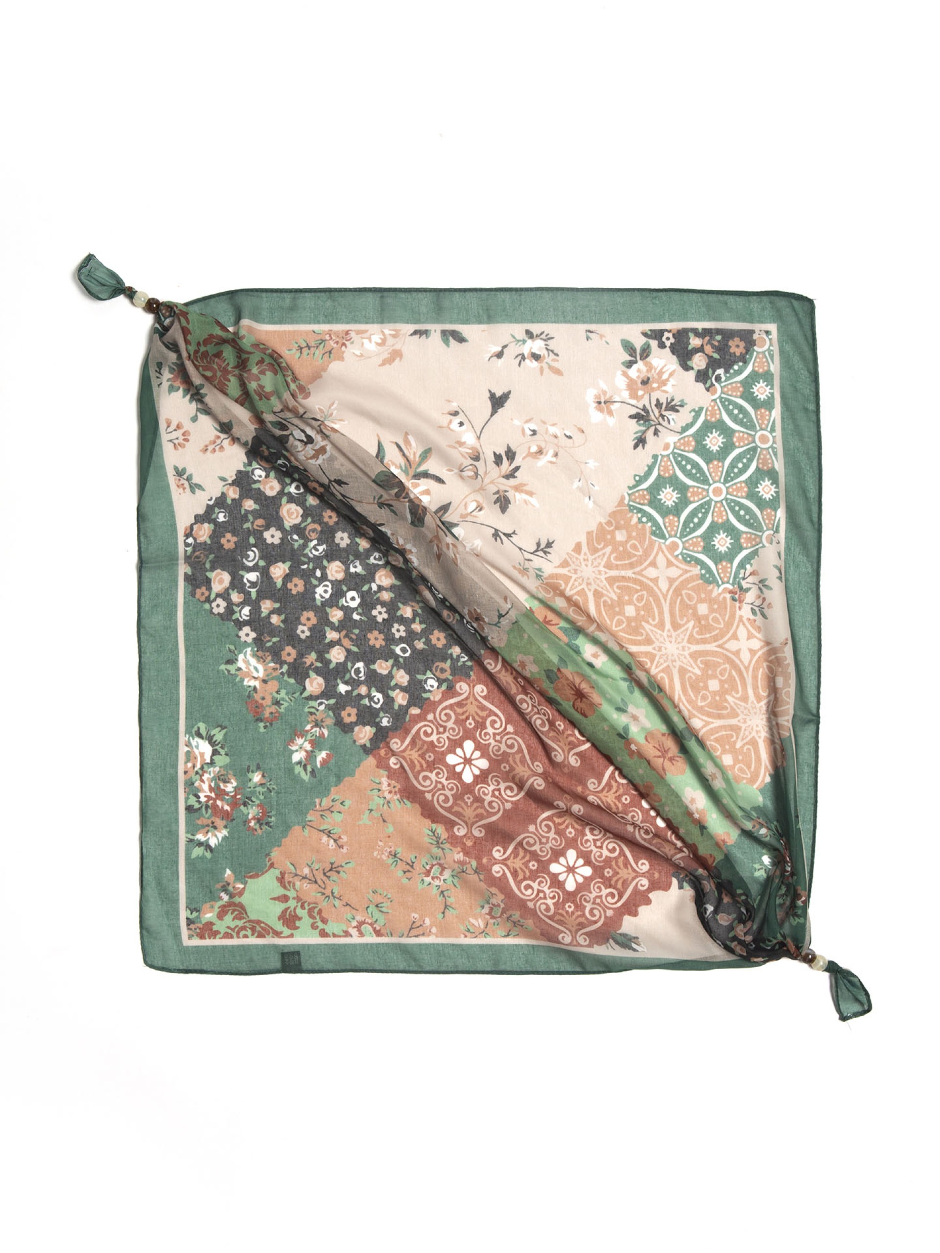 Lenco Estampado com Pendentes