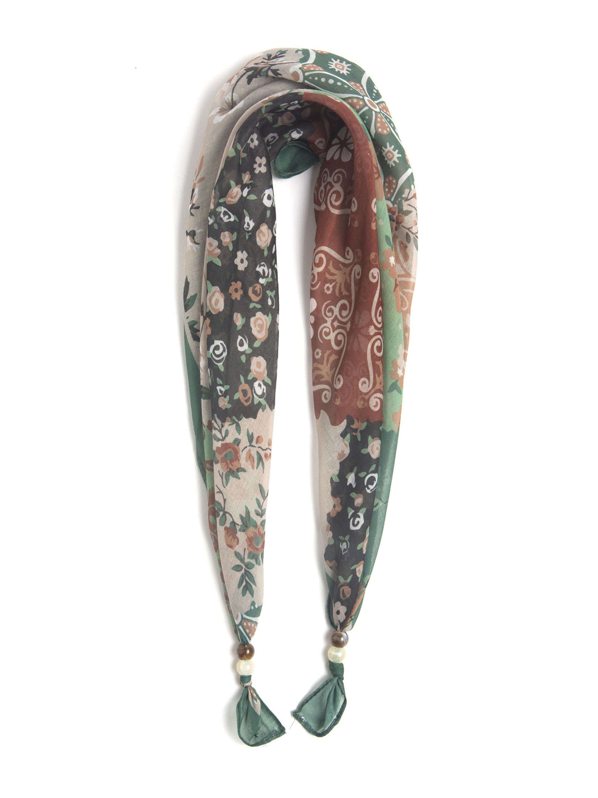 Lenco Estampado com Pendentes