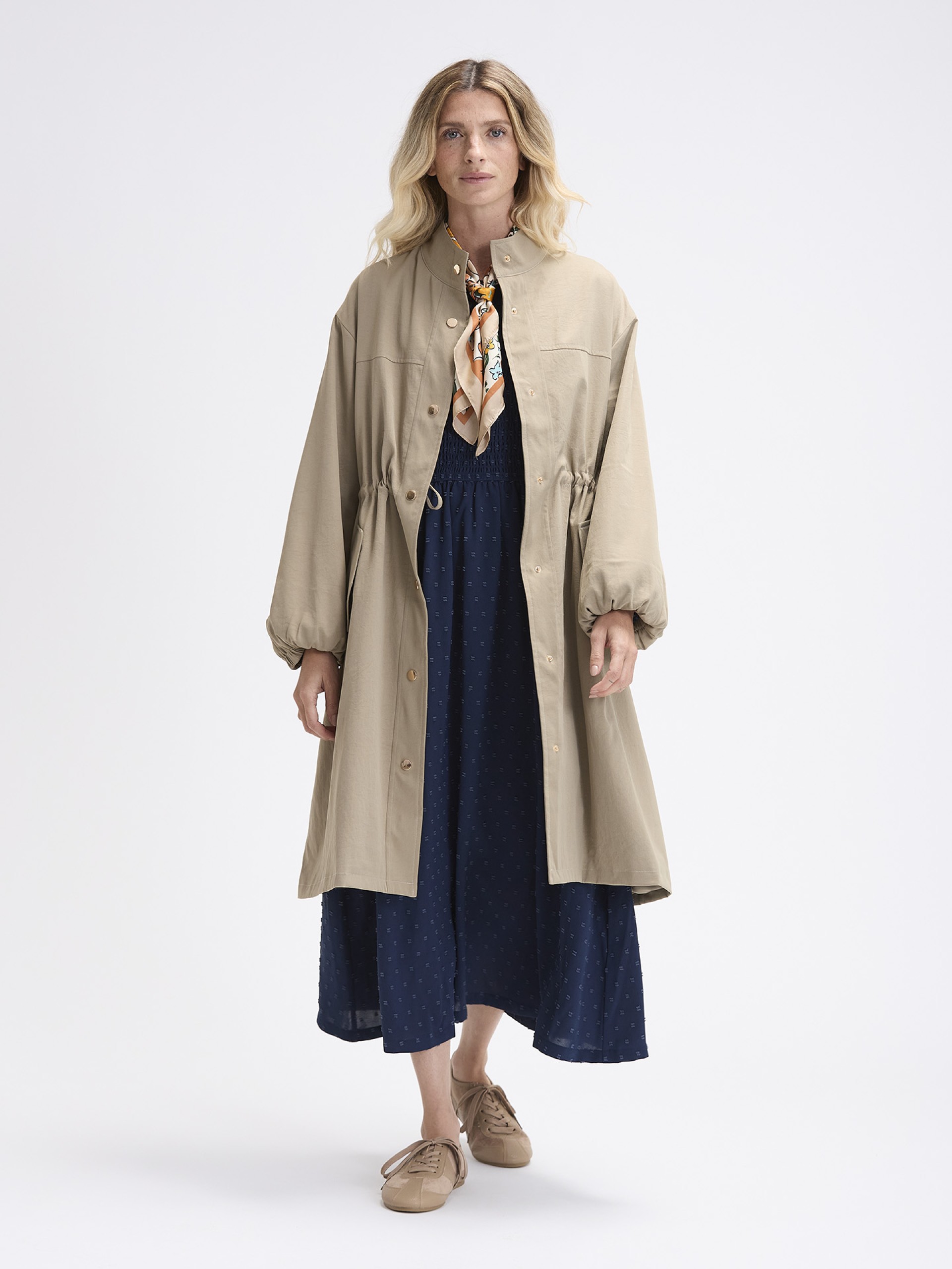 Vestido Midi Com Peito Elastico