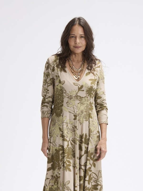 Vestido Comprido Floral