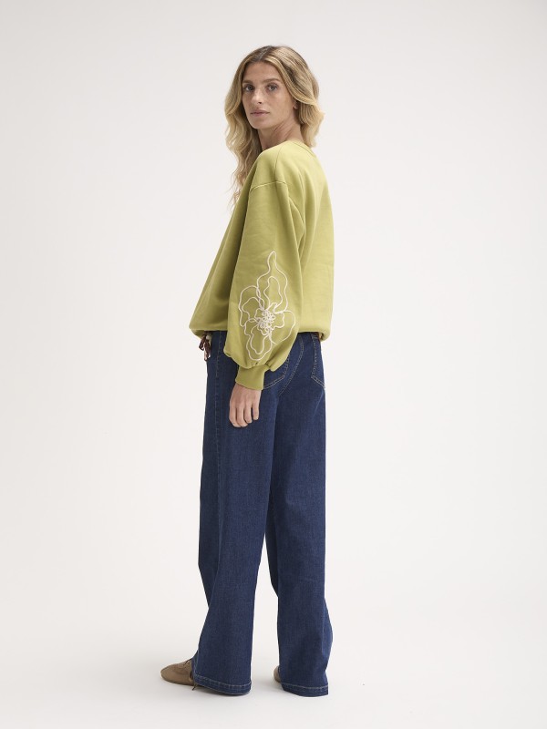 Sweatshirt Bordada Sweatshirt Bordada