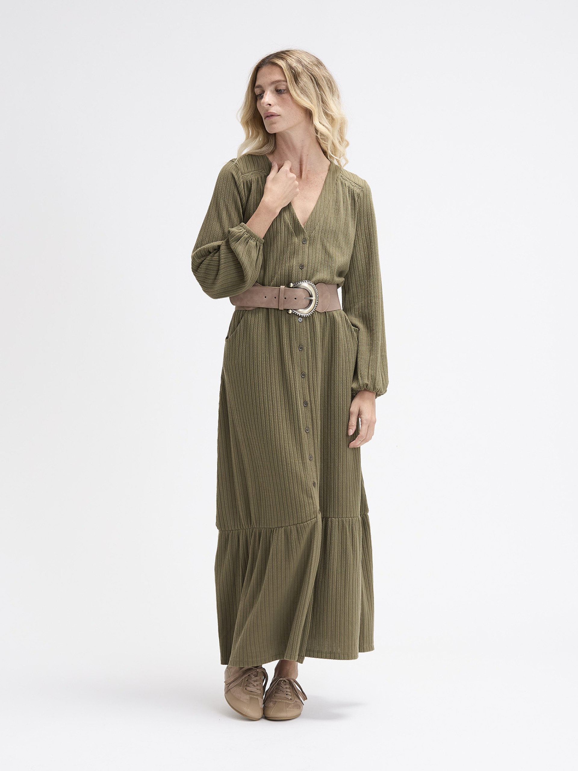 Vestido Comprido de Malha