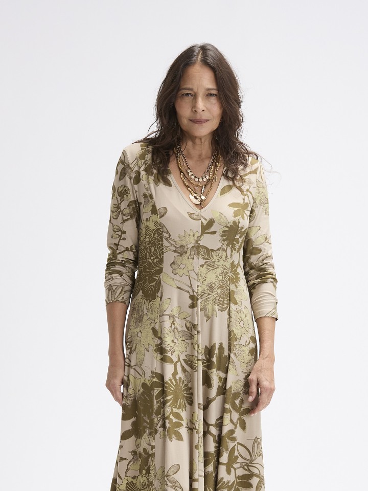 Vestido Comprido Floral