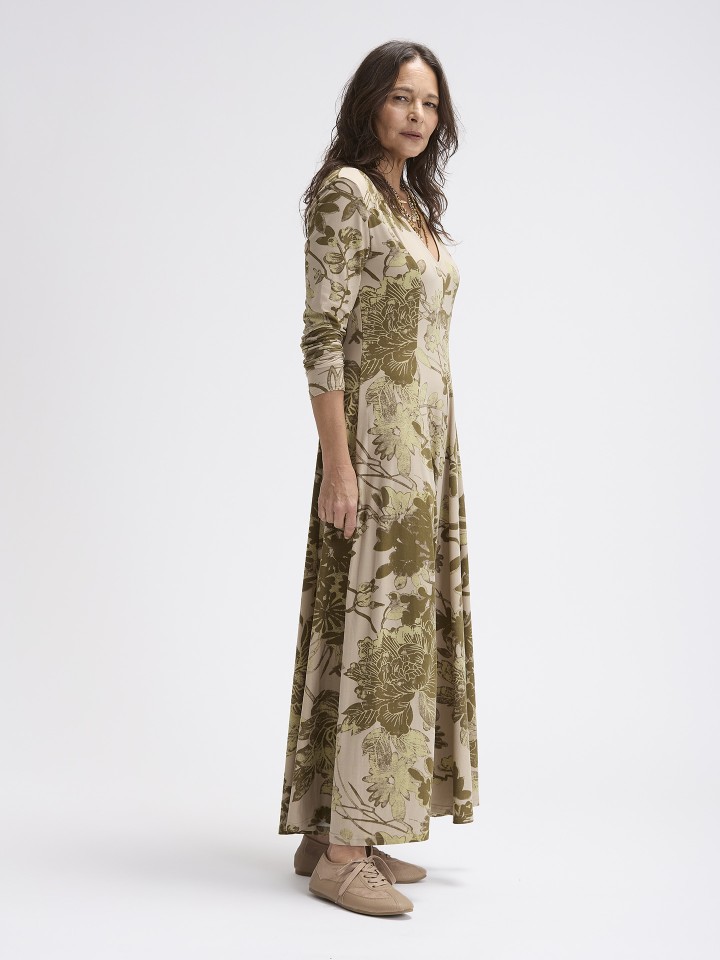 Vestido Comprido Floral