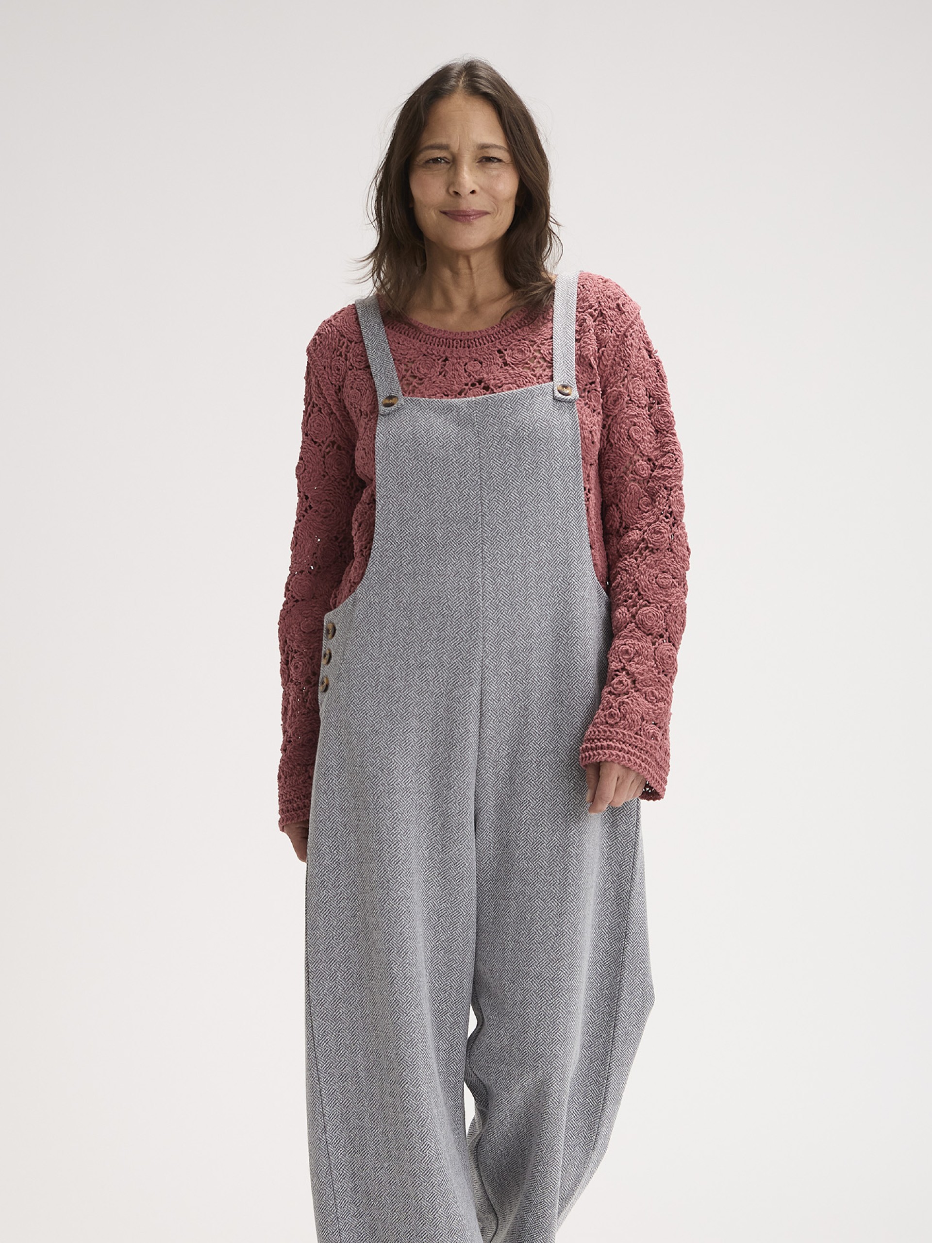 Jardineira em Tecido