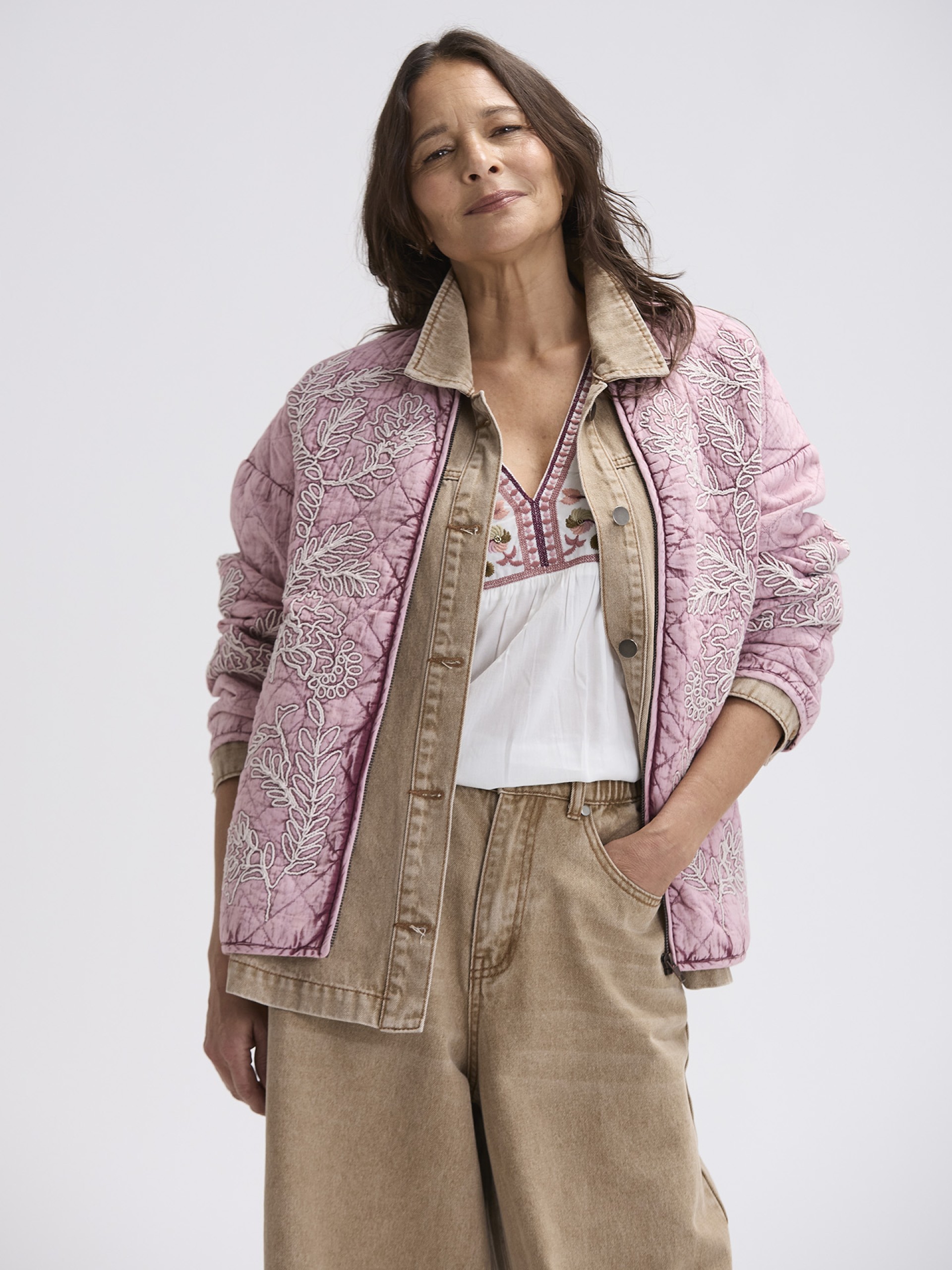 Casaco Bomber Bordado