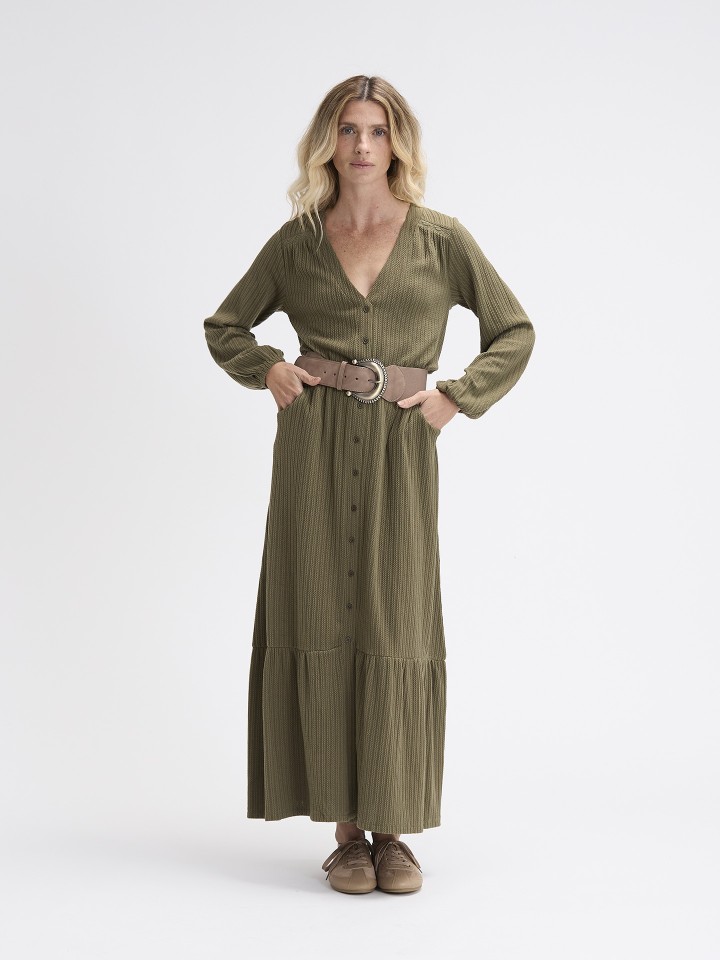 Vestido Comprido de Malha