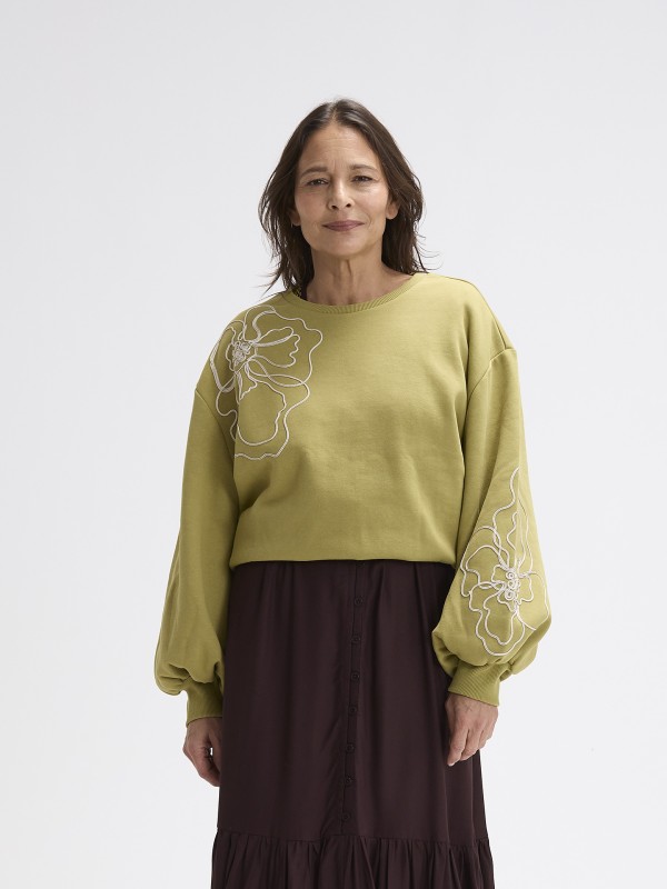 Sweatshirt Bordada Sweatshirt Bordada