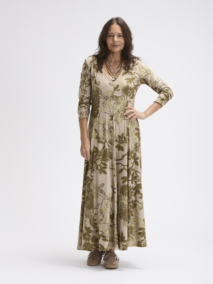 Vestido Comprido Floral