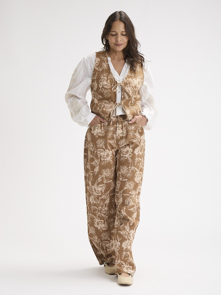 Calcas Wide Leg Estampada