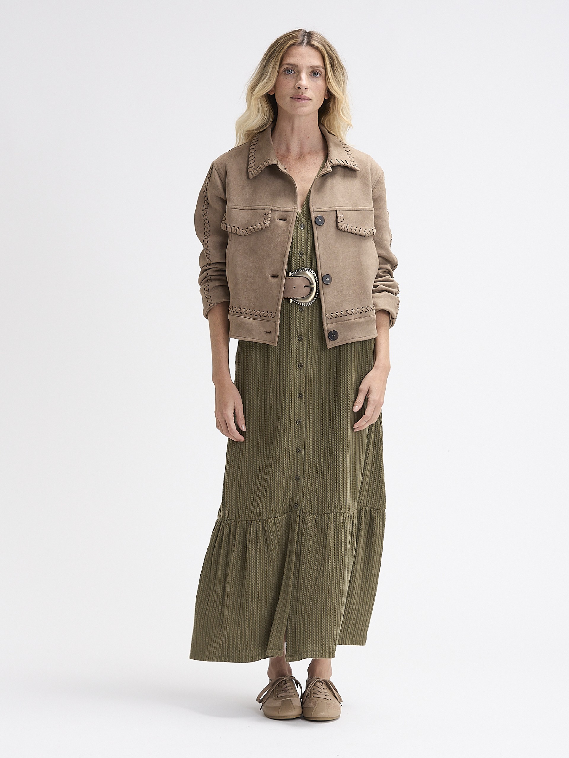 Vestido Comprido de Malha