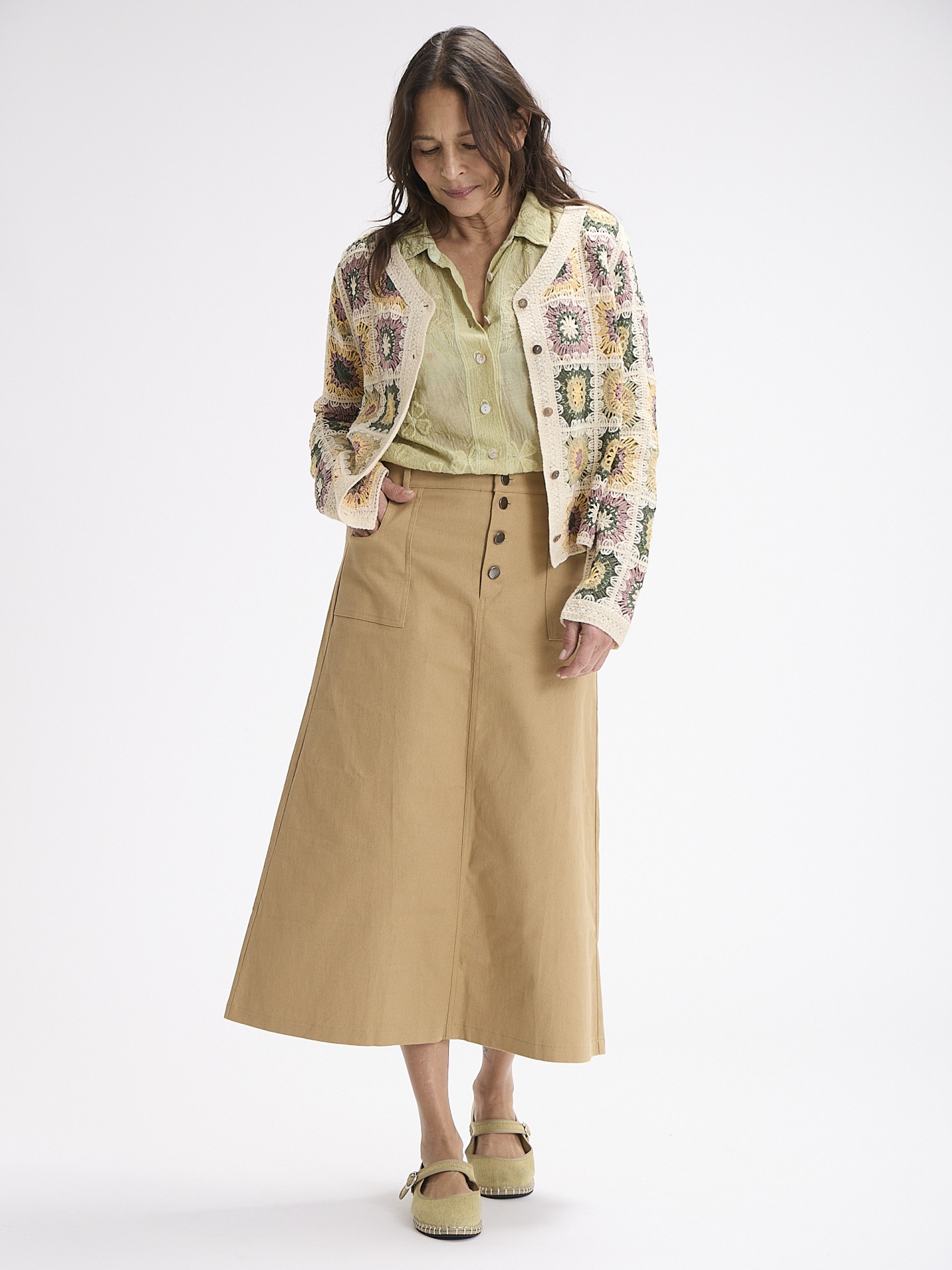 Casaco Multi Crochet