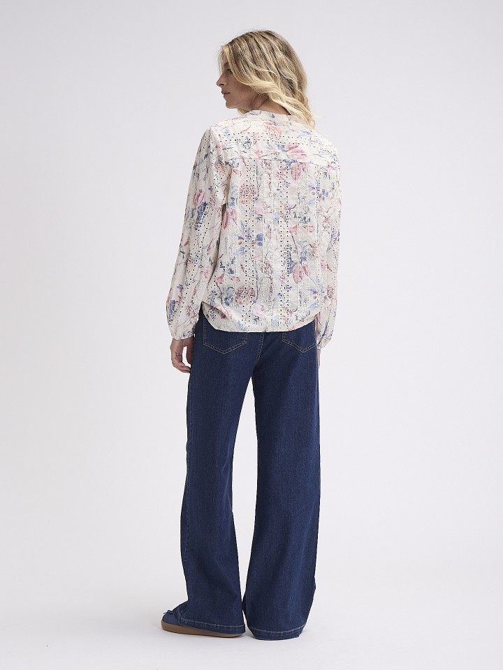 Blusa Bordado Ingles