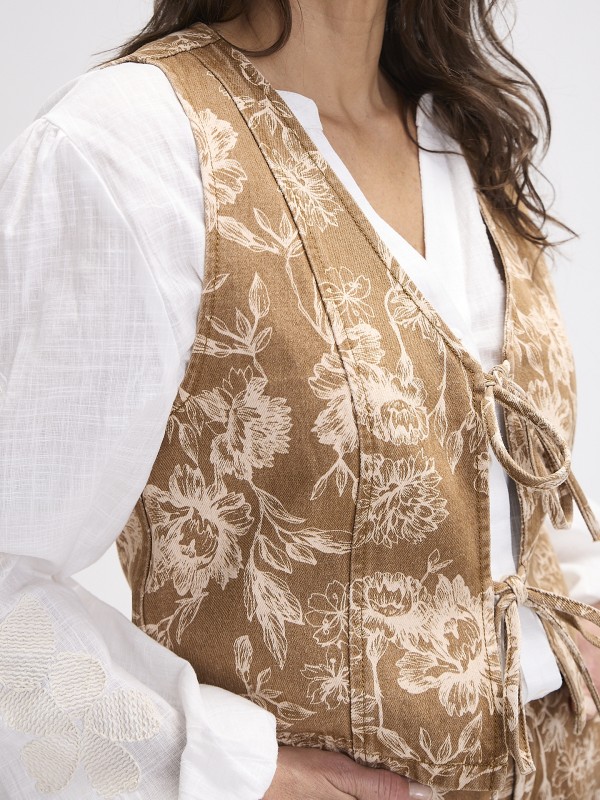 Colete Floral Colete Floral