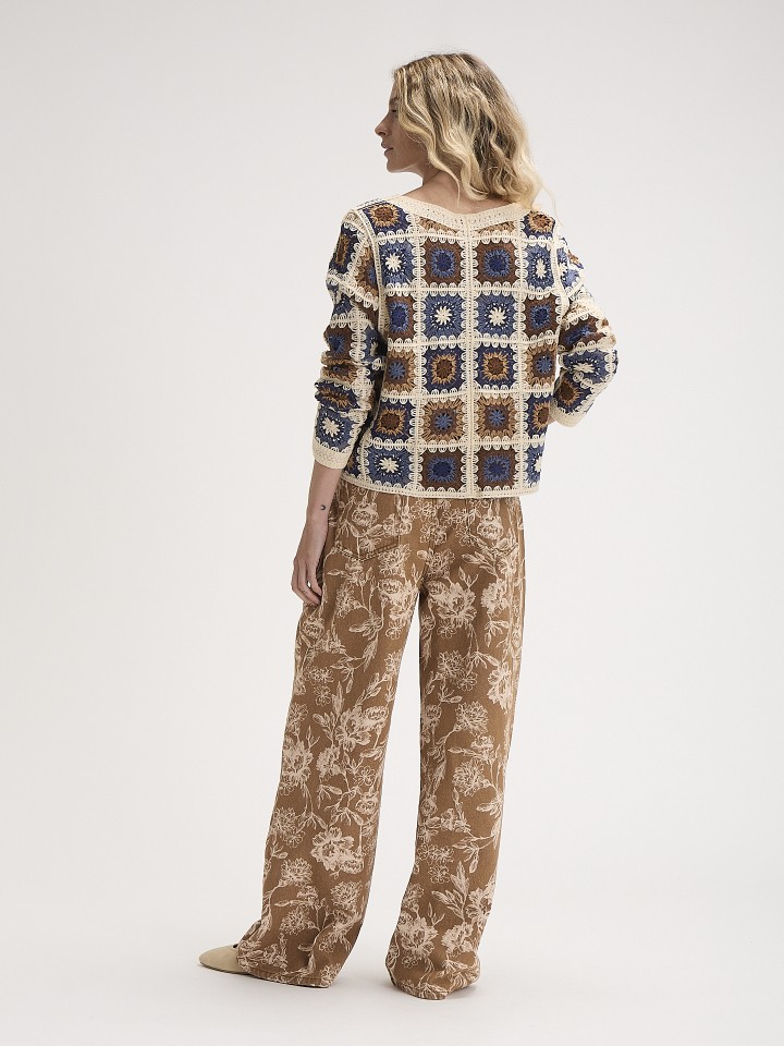 Casaco Multi Crochet