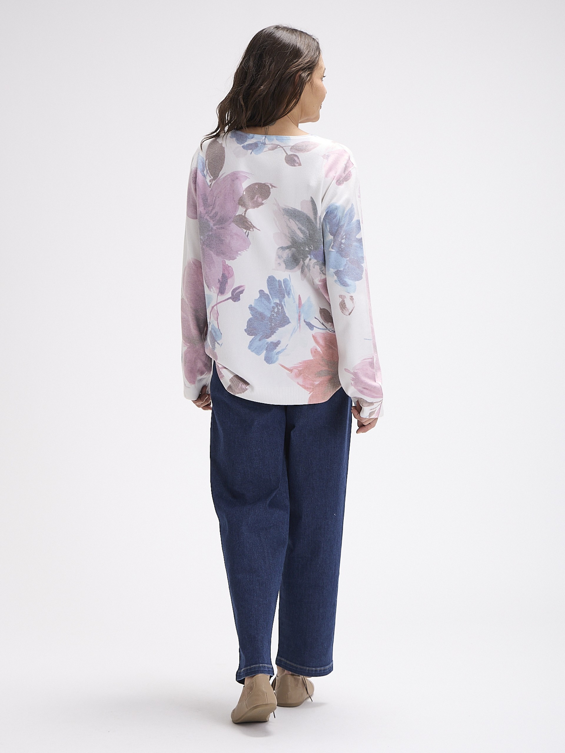 Blusa em Malha Estampada