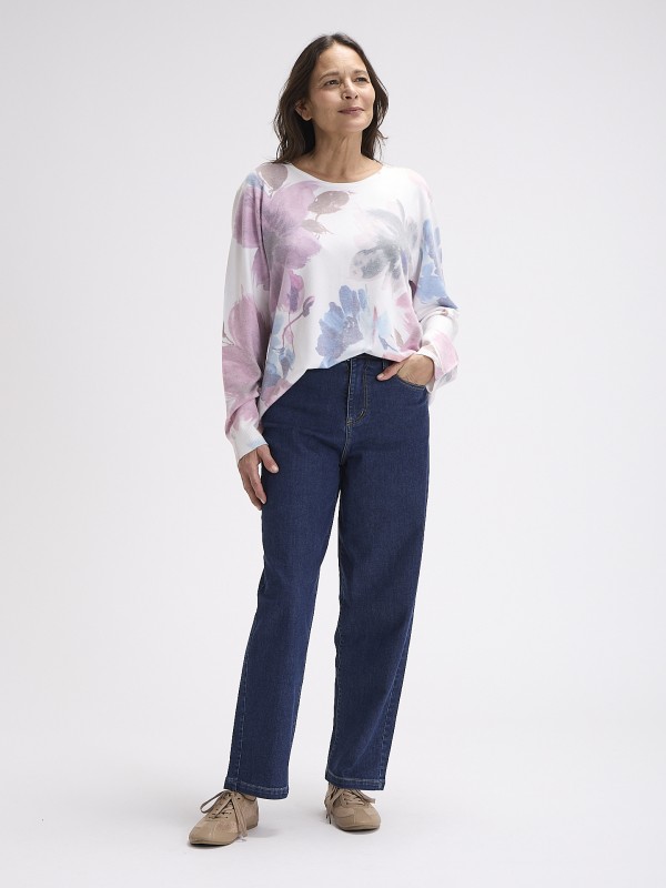 Blusa em Malha Estampada