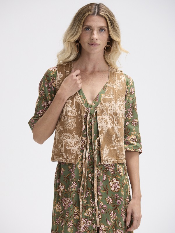 Colete Floral Colete Floral