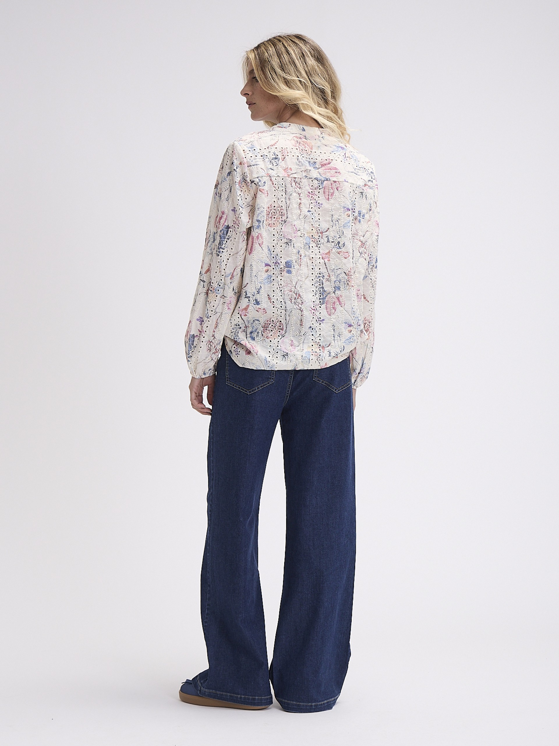 Blusa Bordado Ingles