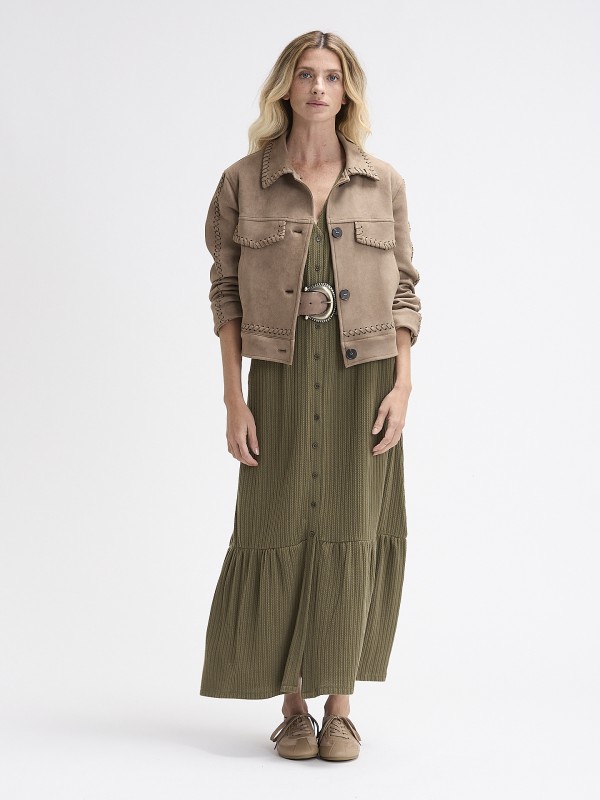 Vestido Comprido de Malha